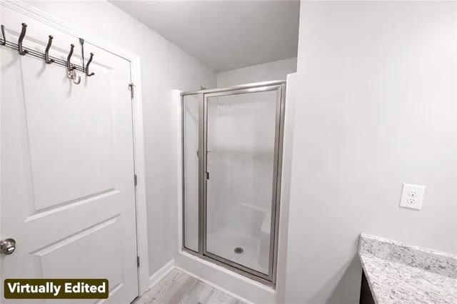 a view of a storage & utility room