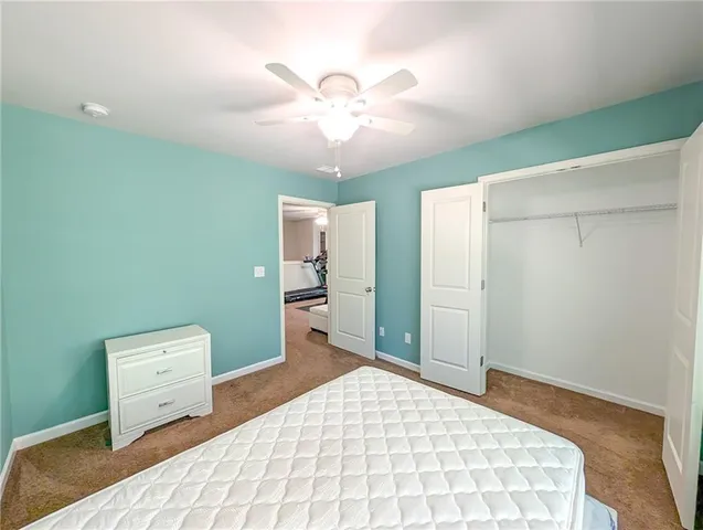 a front view of a house with a area