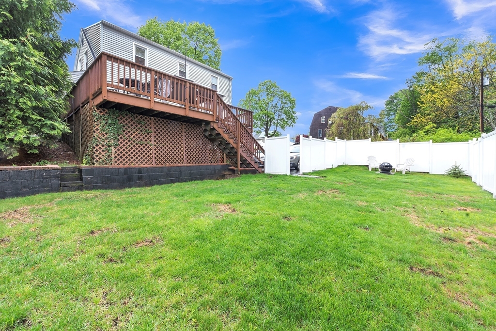 22 Lanark Street Worcester, MA 01603 - Photo 30 of 33 a view of a house with a yard