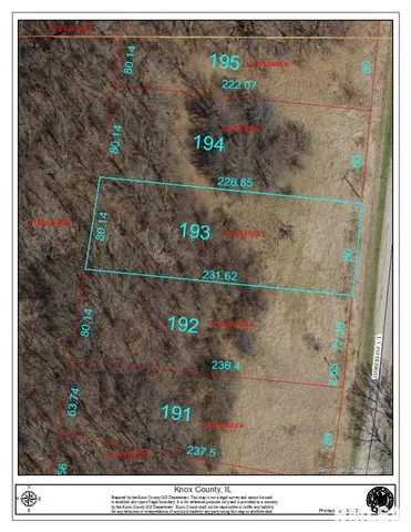 $4,500 | 193 Timberline Court, Dahinda, IL 61428