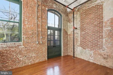 a view of an entryway door