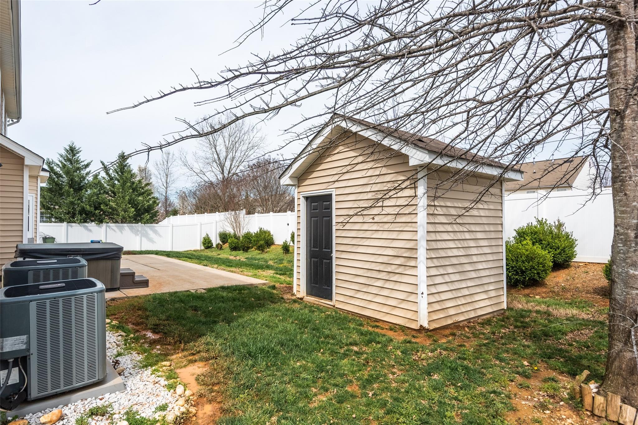 2012 Apogee Drive Indian Trail, NC 28079 - Photo 27 of 28 a view of a backyard of the house