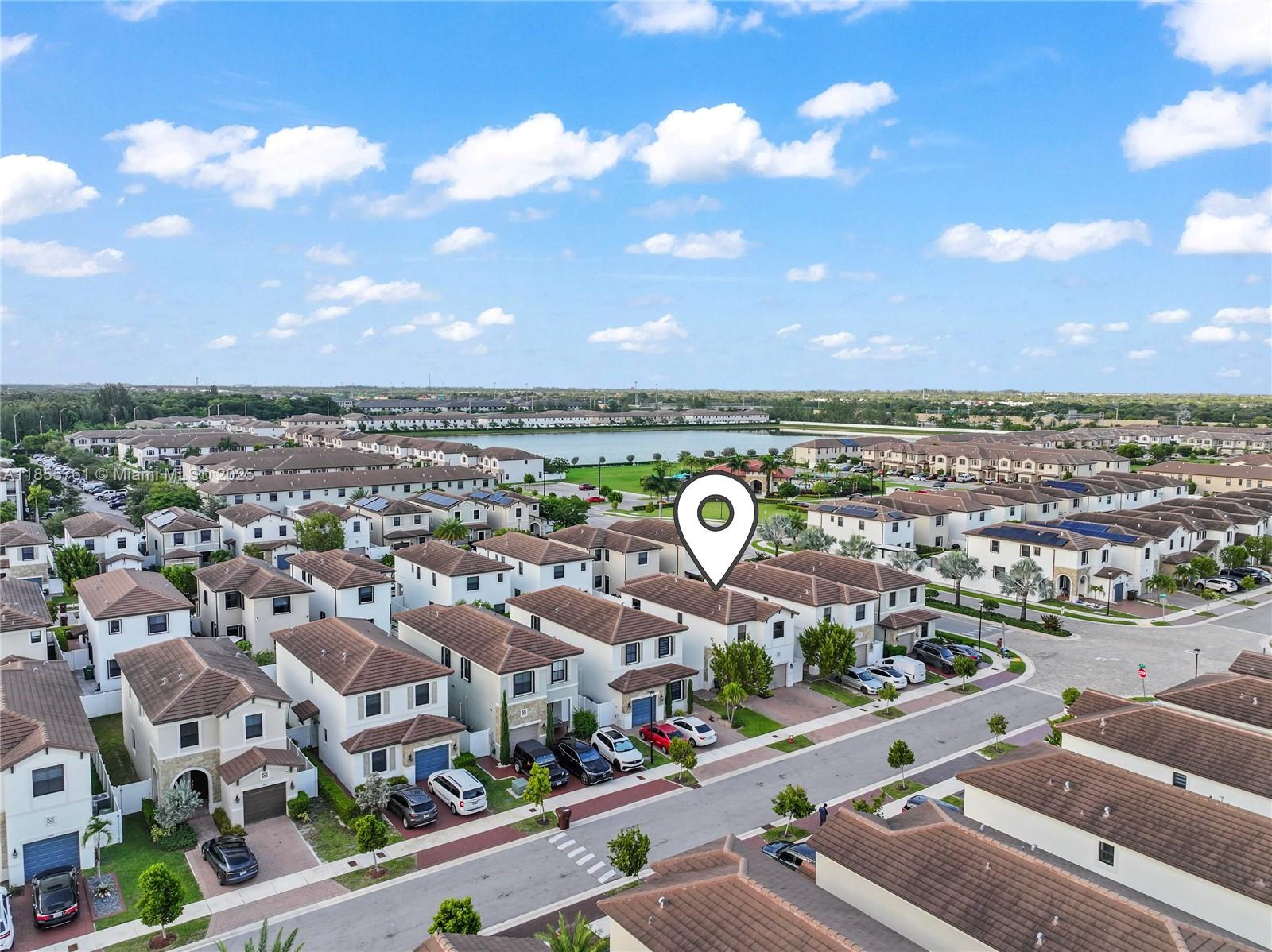 3471 West 110th Street Hialeah, FL 33018 - Photo 37 of 38 an aerial view of a city