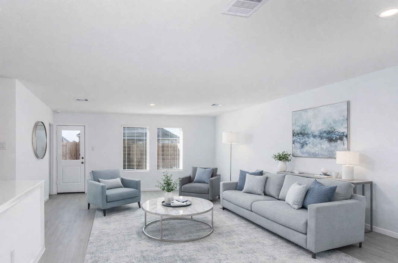 3013 Colusa Rdg Drive Katy, TX 77493 - Photo 3 of 15 a living room with furniture and a large window