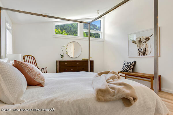 725 Cache Creek Drive Jackson, WY 83001 - Photo 1 of 1 Master Bedroom enjoys views of Snow King