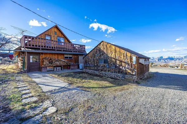 a view of a house with a patio