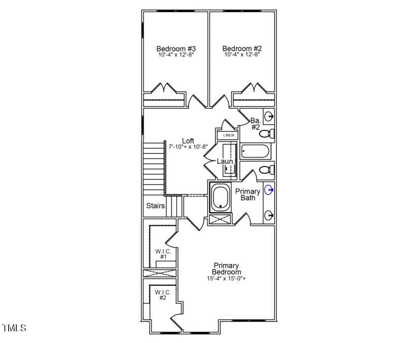 Tbd Tbd Chesapeake Commons Street, Unit 65 Garner, NC 27529 - Photo 3 of 5 2nd floor mls