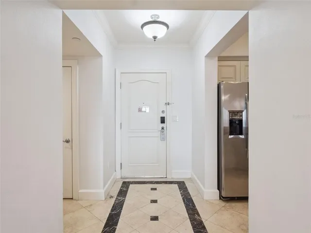 a view of room with a wardrobe space