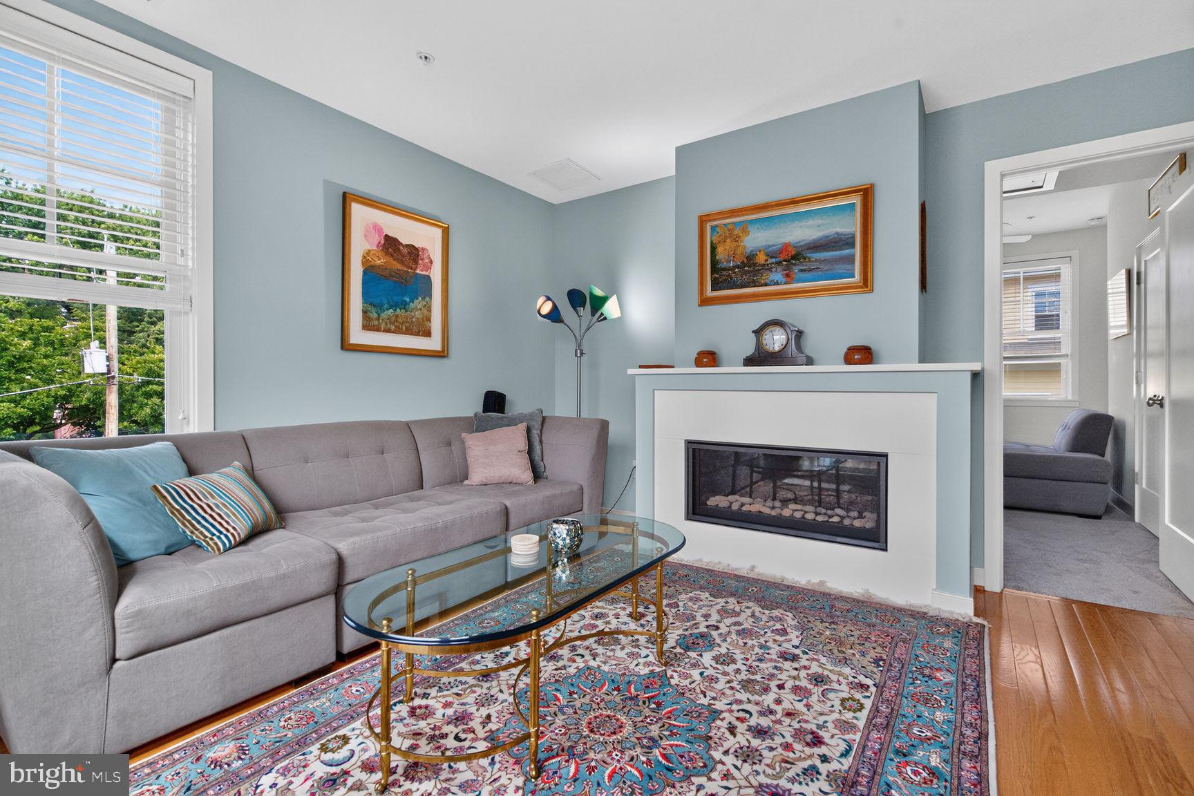 8612 Springvale Road Silver Spring, MD 20910 - Photo 19 of 30 Top floor den with gas fireplace