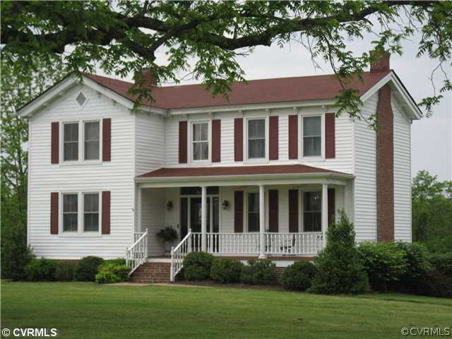 14911 Dry Bridge Road Ruther Glen, VA 22546 - Photo 1 of 12 Exterior Front - Beautiful,1917 Restored,Colonial