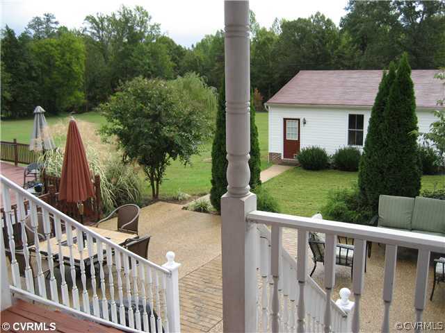 14911 Dry Bridge Road Ruther Glen, VA 22546 - Photo 6 of 12 Yard/Garden - Another view from rear porch showing