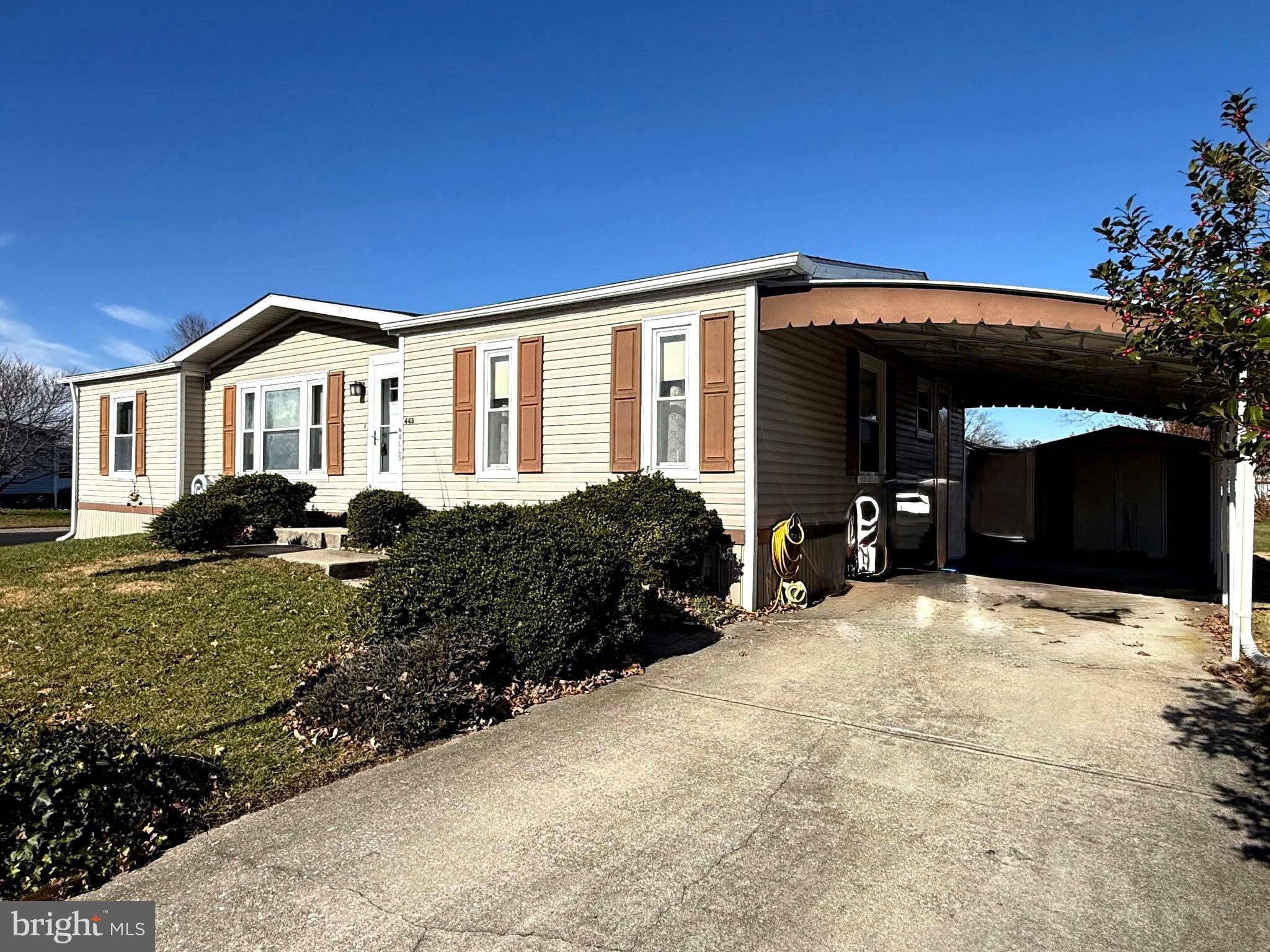 443 Priscilla Lane Buena, NJ 08310 - Photo 2 of 45 a front view of a house with a yard