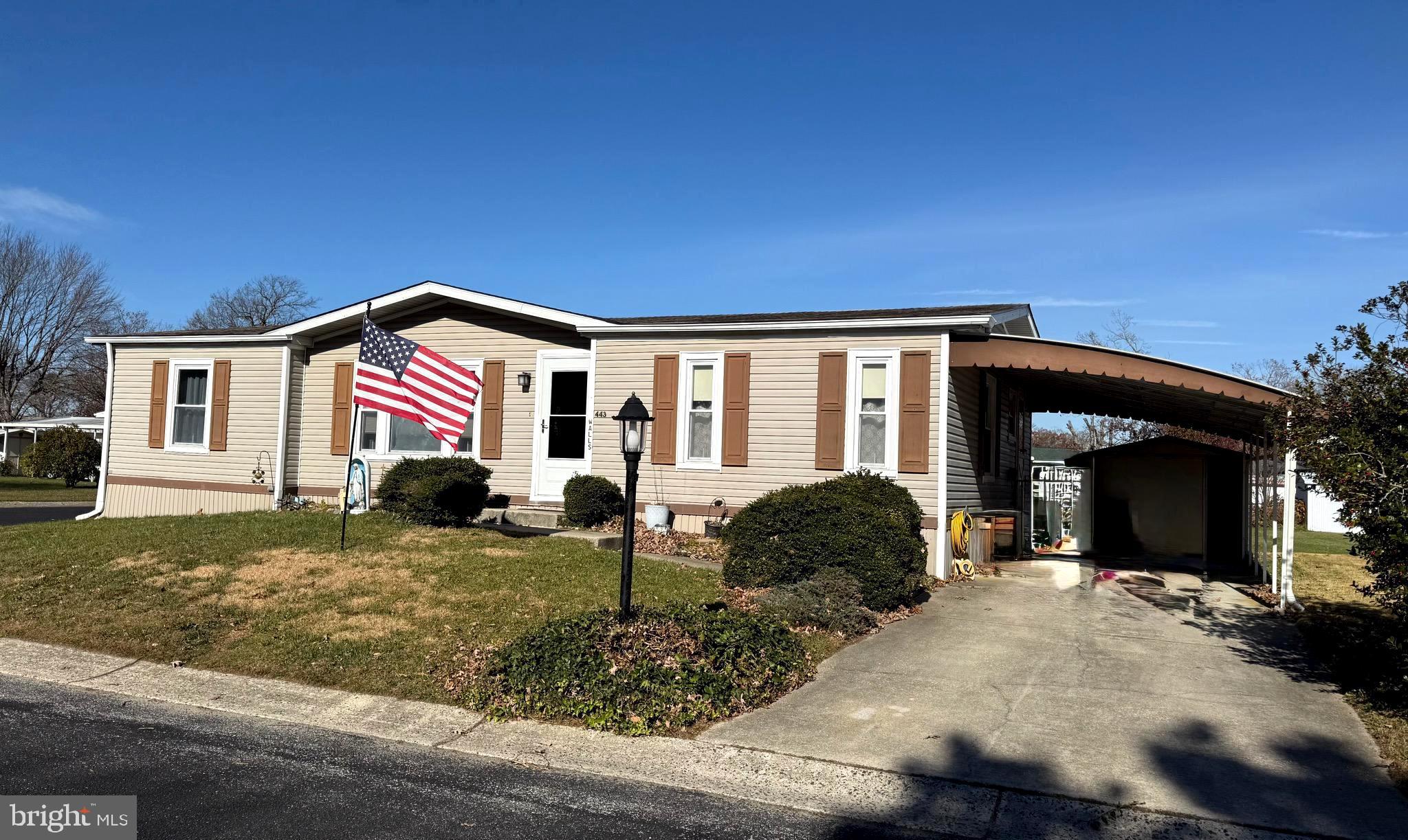 443 Priscilla Lane Buena, NJ 08310 - Photo 28 of 45 a front view of a house with garden