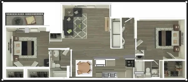 $1,596 | 2200 East Trinity Mills Road, Unit 403, Carrollton, TX 75006