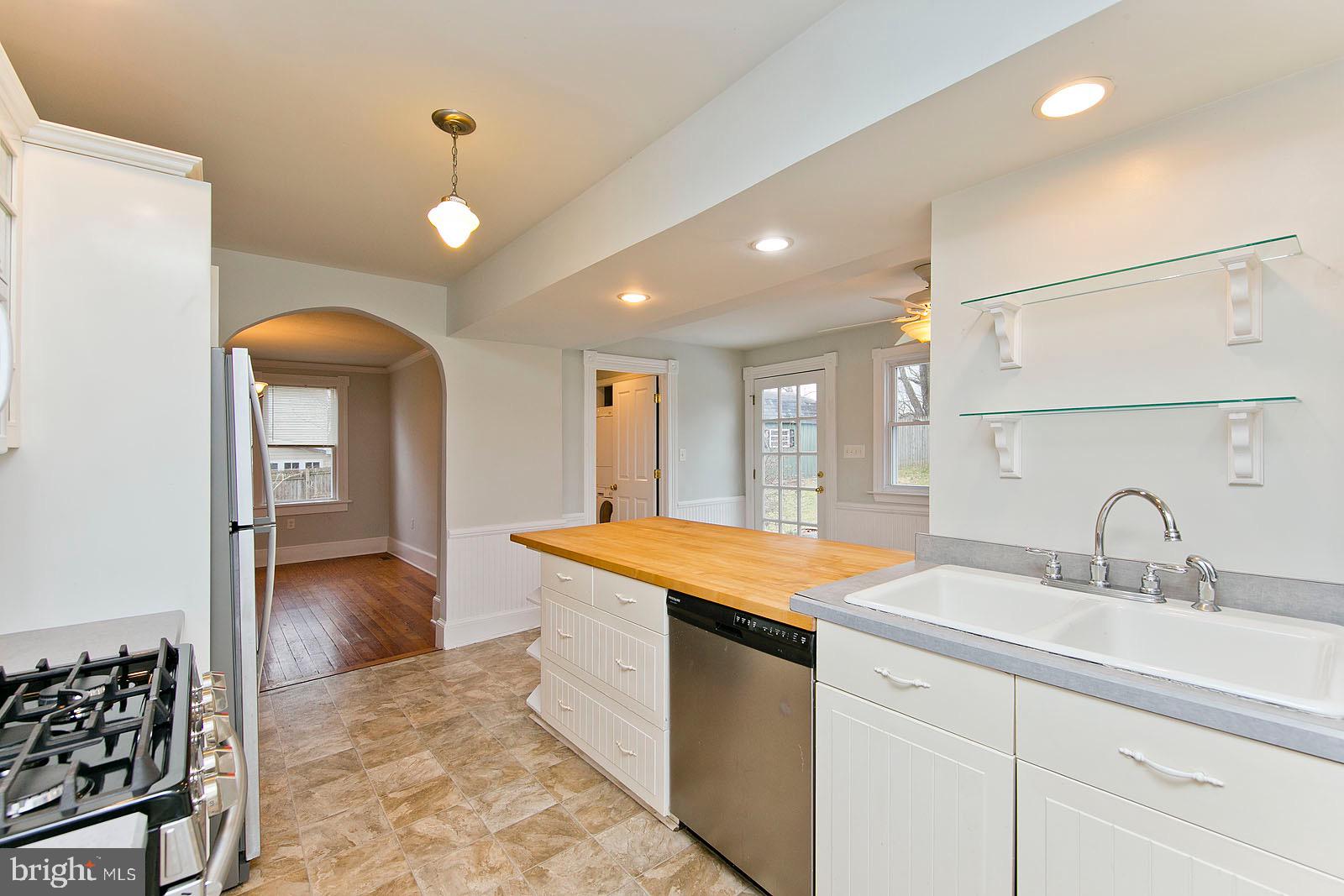 713 Rileyville Road Rileyville, VA 22650 - Photo 6 of 54 a kitchen with sink and cabinets