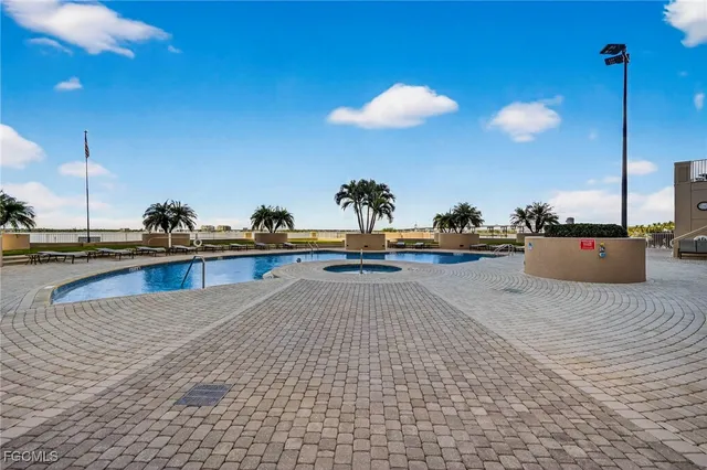 a view of a swimming pool