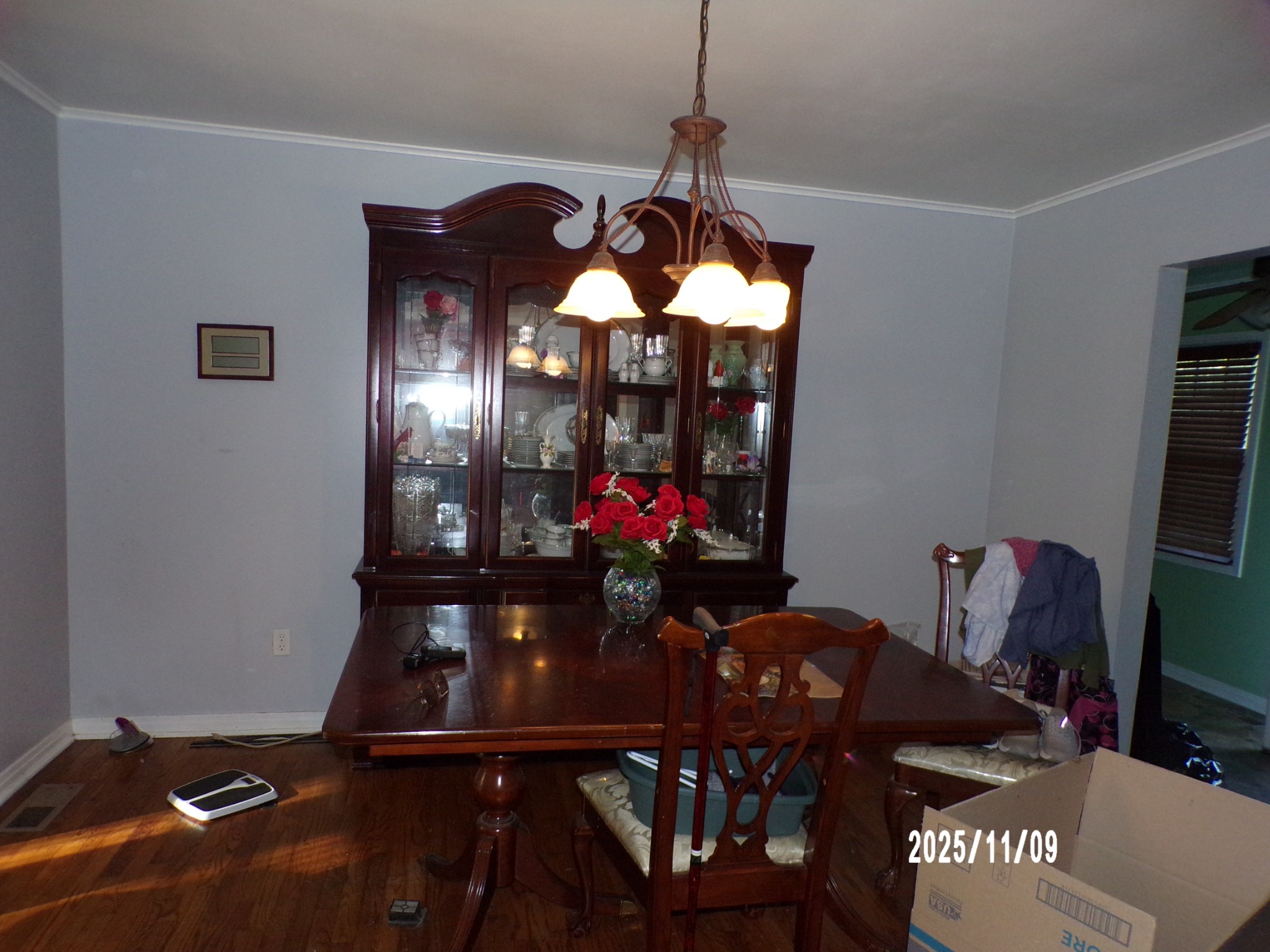 186 North Forrest Avenue Camden, TN 38320 - Photo 17 of 26 a view of a dining room with furniture and wooden floor