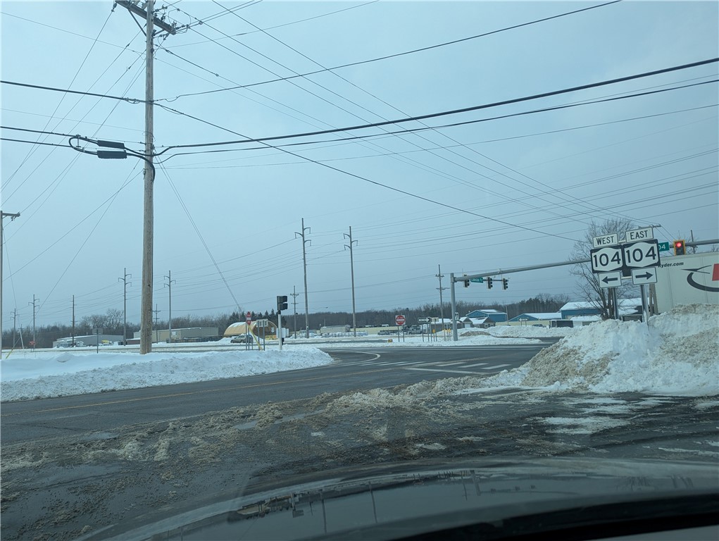 6273 Lakeside Road Ontario, NY 14519 - Photo 3 of 6 Signalized corner of Lakeside & Rt 104