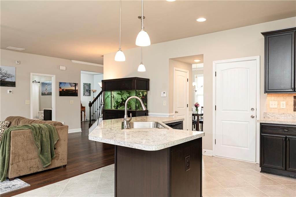 152 Greatwood Lane Villa Rica, GA 30180 - Photo 12 of 48 a kitchen with counter space and sink
