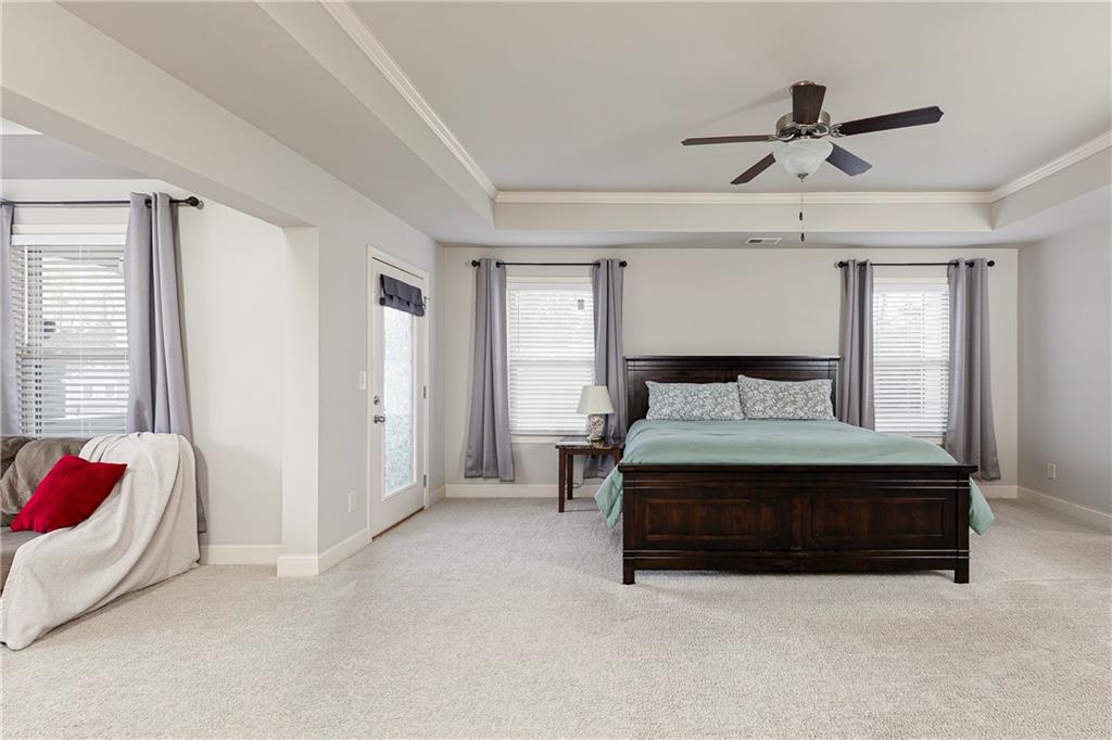 152 Greatwood Lane Villa Rica, GA 30180 - Photo 22 of 48 a bedroom with a bed and window