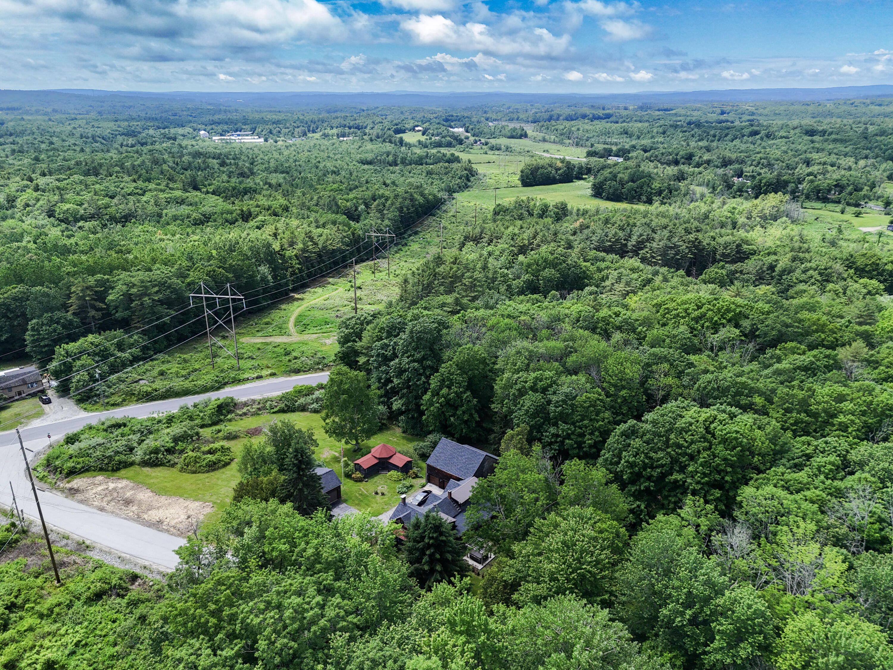14 South Hatch Hill Road Greene, ME 04236 - Photo 56 of 56 Aerial View