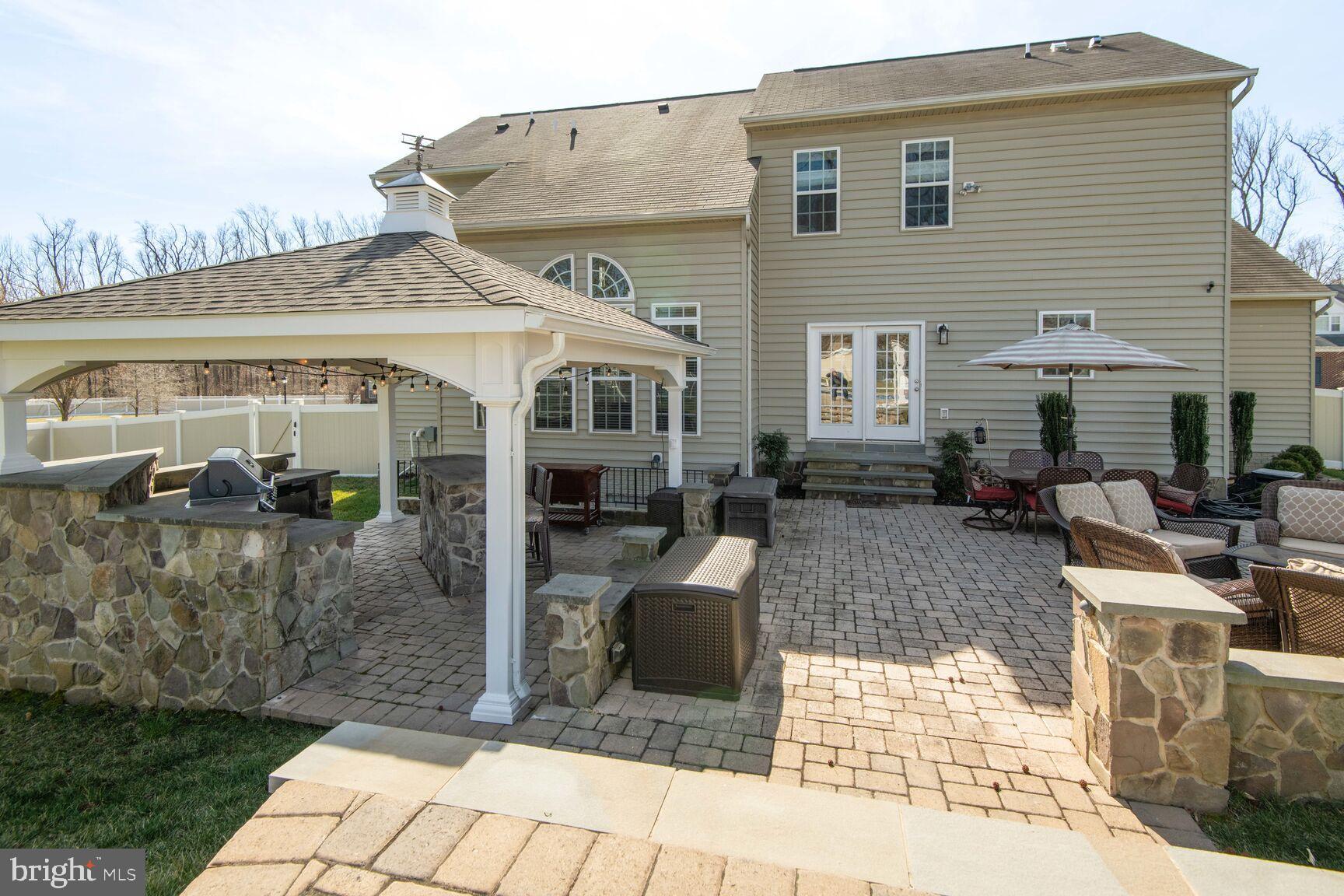 2213 Davit Court Bowie, MD 20721 - Photo 13 of 32 Outdoor Kitchen with Spacious Entertaining Area