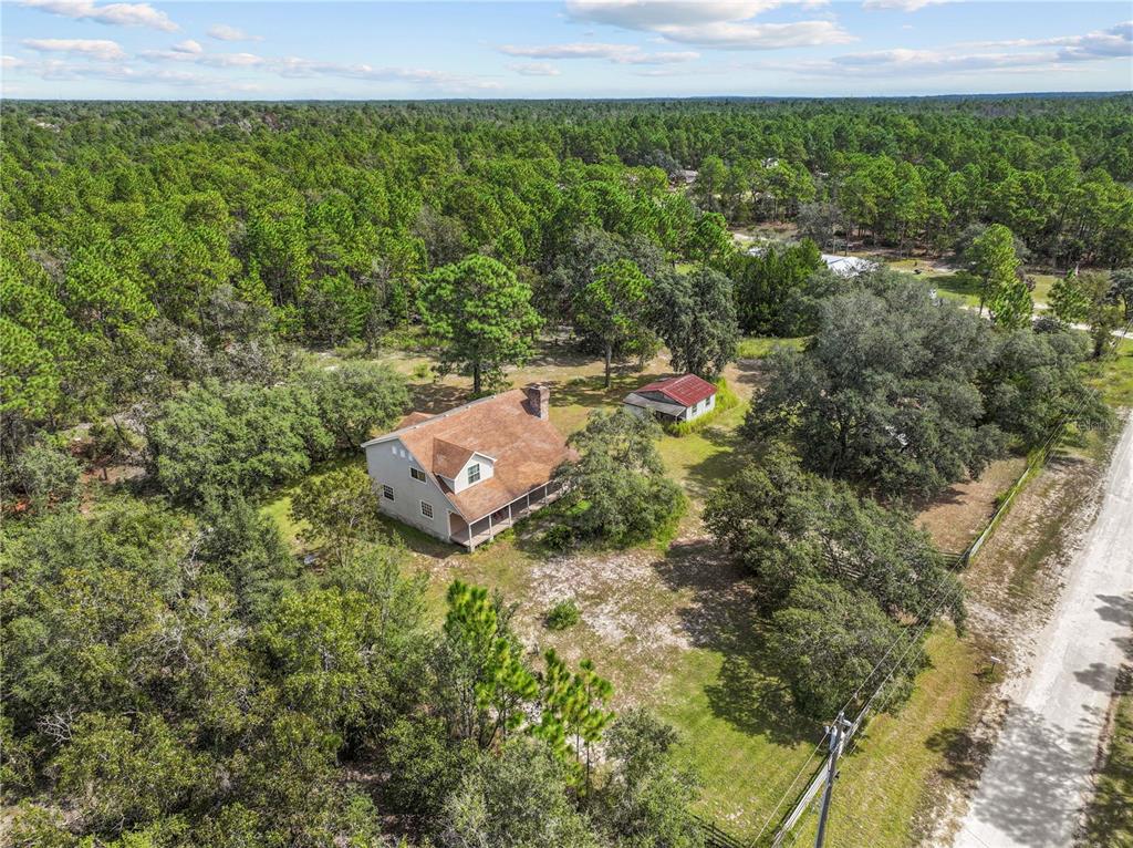 11419 Raschke Run Weeki Wachee, FL 34614 - Photo 2 of 19 a backyard of a house with lots of green space