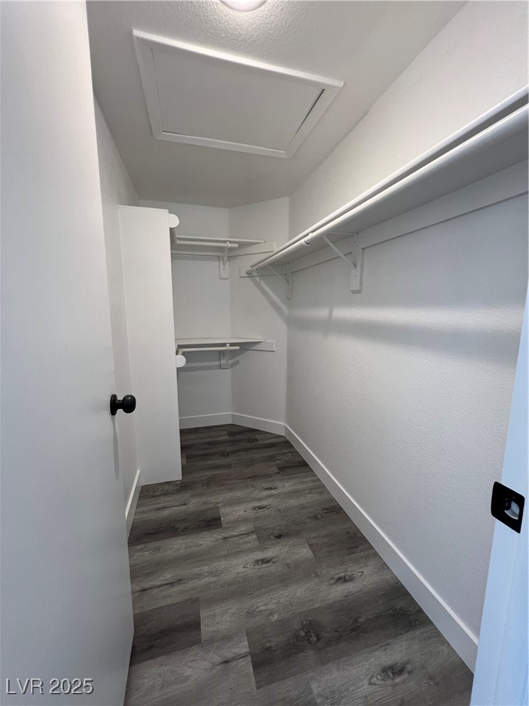 3238 Canyon Terrace Drive Laughlin, NV 89029 - Photo 32 of 41 Spacious closet featuring dark wood finished floors