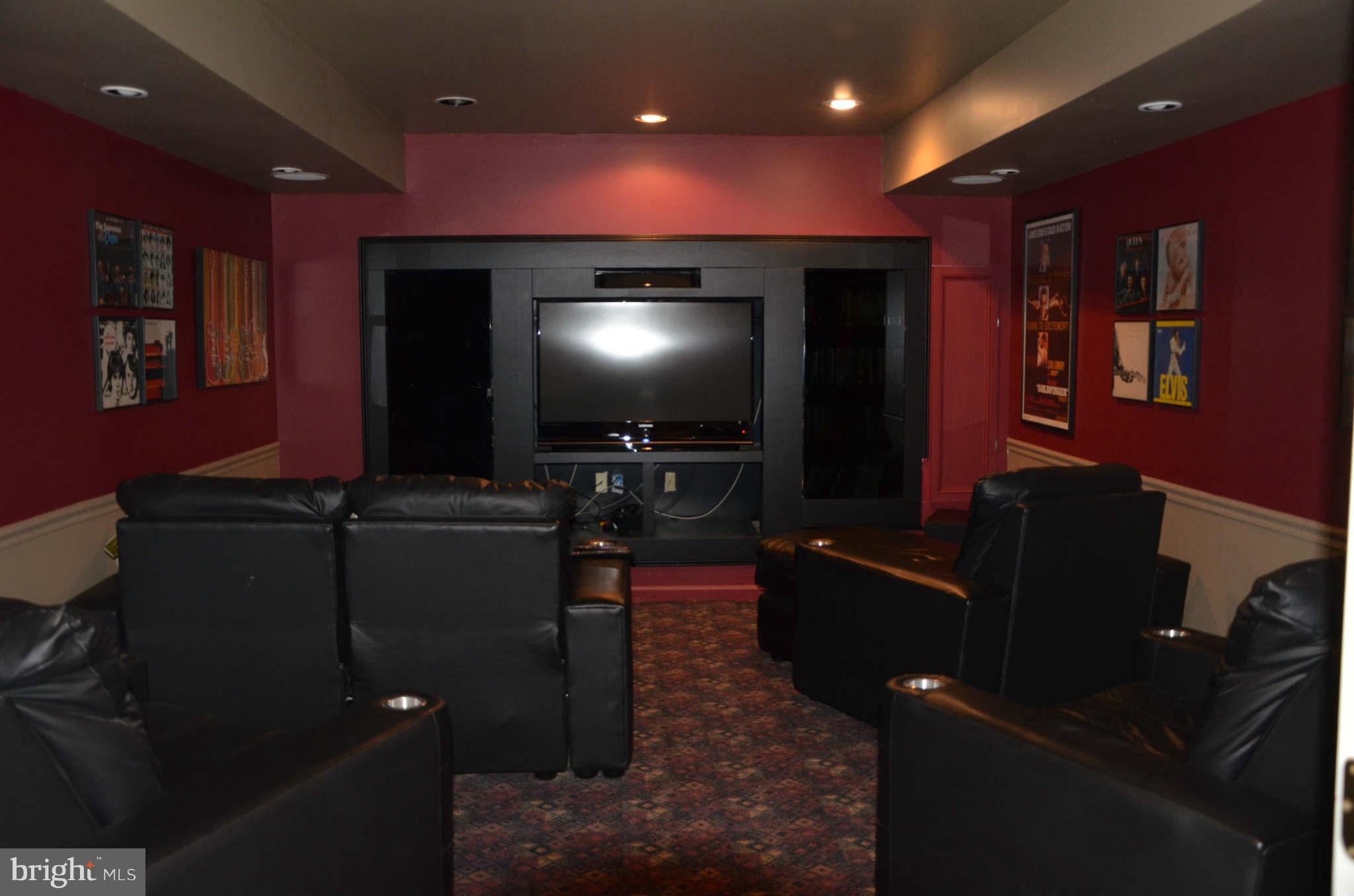 1841 Beulah Road Vienna, VA 22182 - Photo 26 of 30 Theater Style Media Room