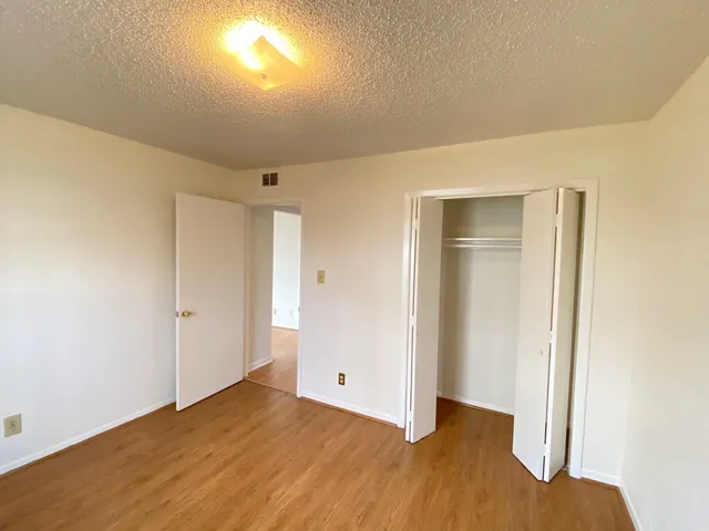 wooden floor in an empty room