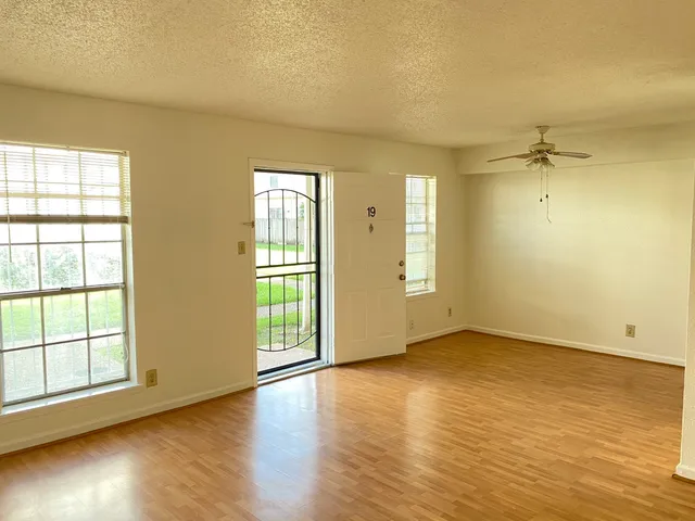 wooden floor in an empty room