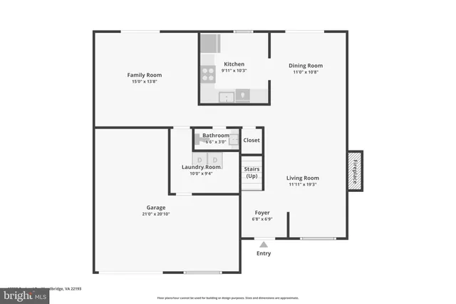 $535,000 | 13380 Packard Drive, Woodbridge, VA 22193