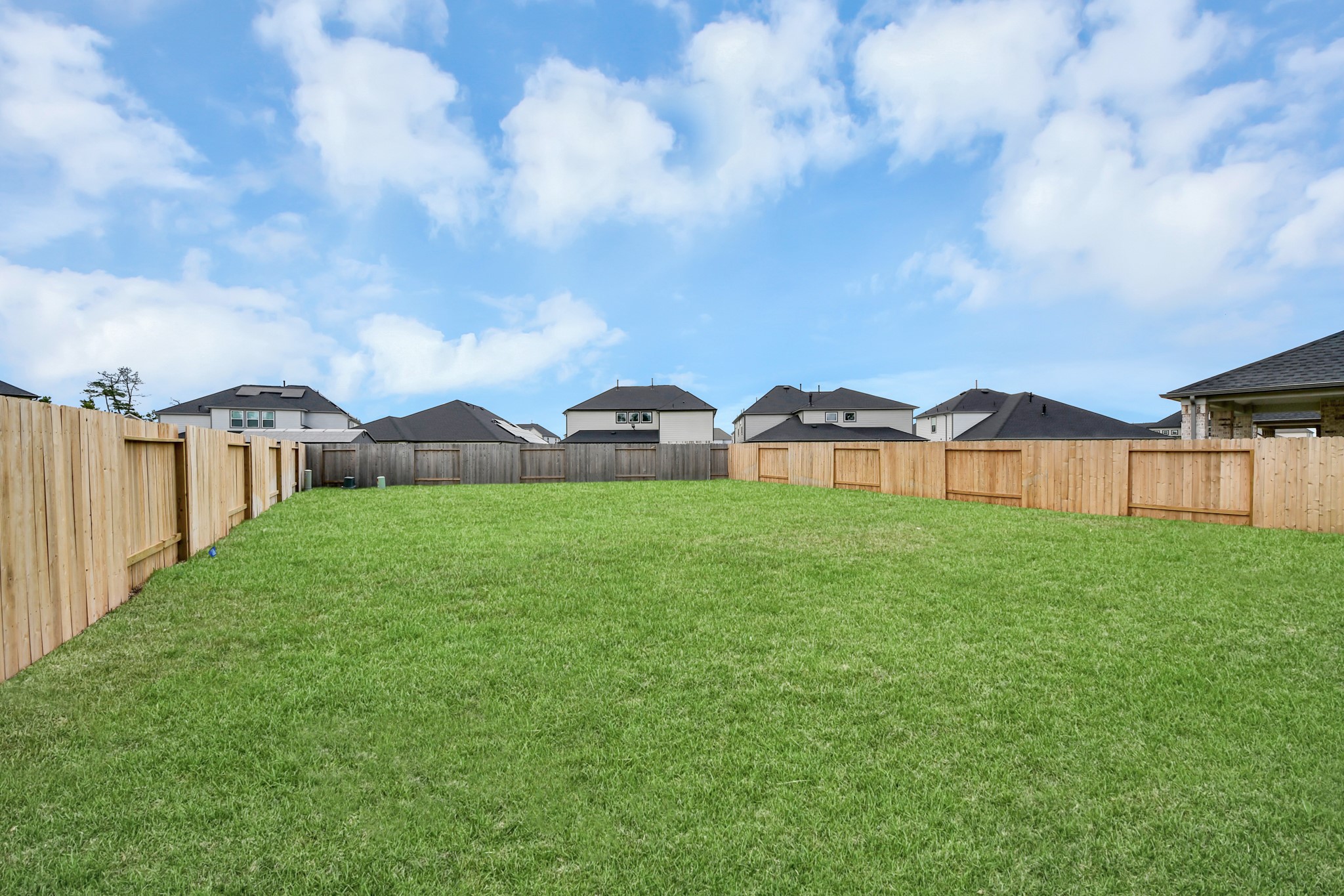 3102 Native Spg Drive Spring, TX 77373 - Photo 44 of 47 Come and see this spacious backyard with its beautiful covered patio. There is plenty of room for the kids to play and adults to relax. Perfect for your outdoor living space, patio furniture, bbq pit, and so much more. The possibilities are endless!