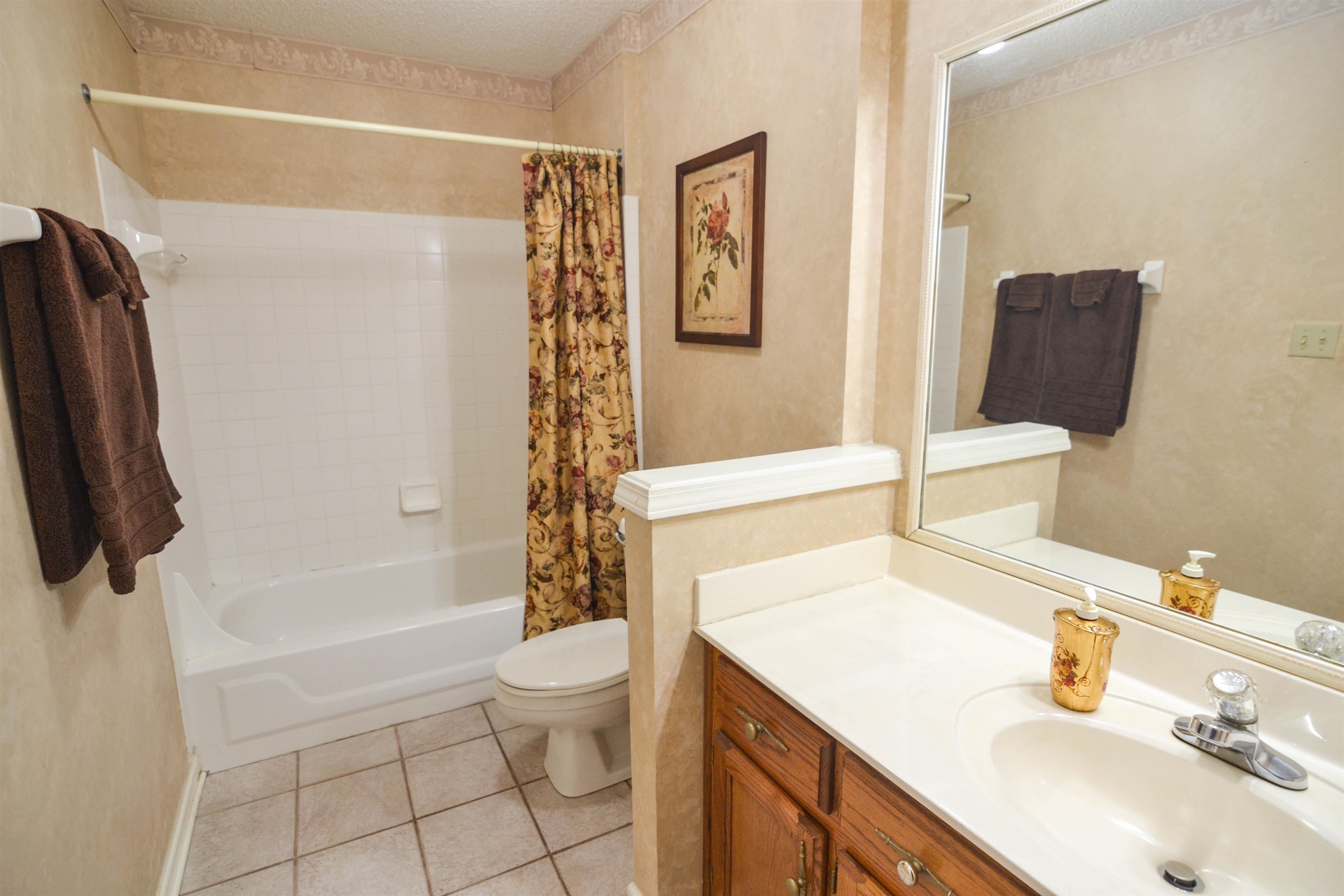 591 Rillbrook Drive Collierville, TN 38017 - Photo 16 of 25 a bathroom with a sink toilet and shower