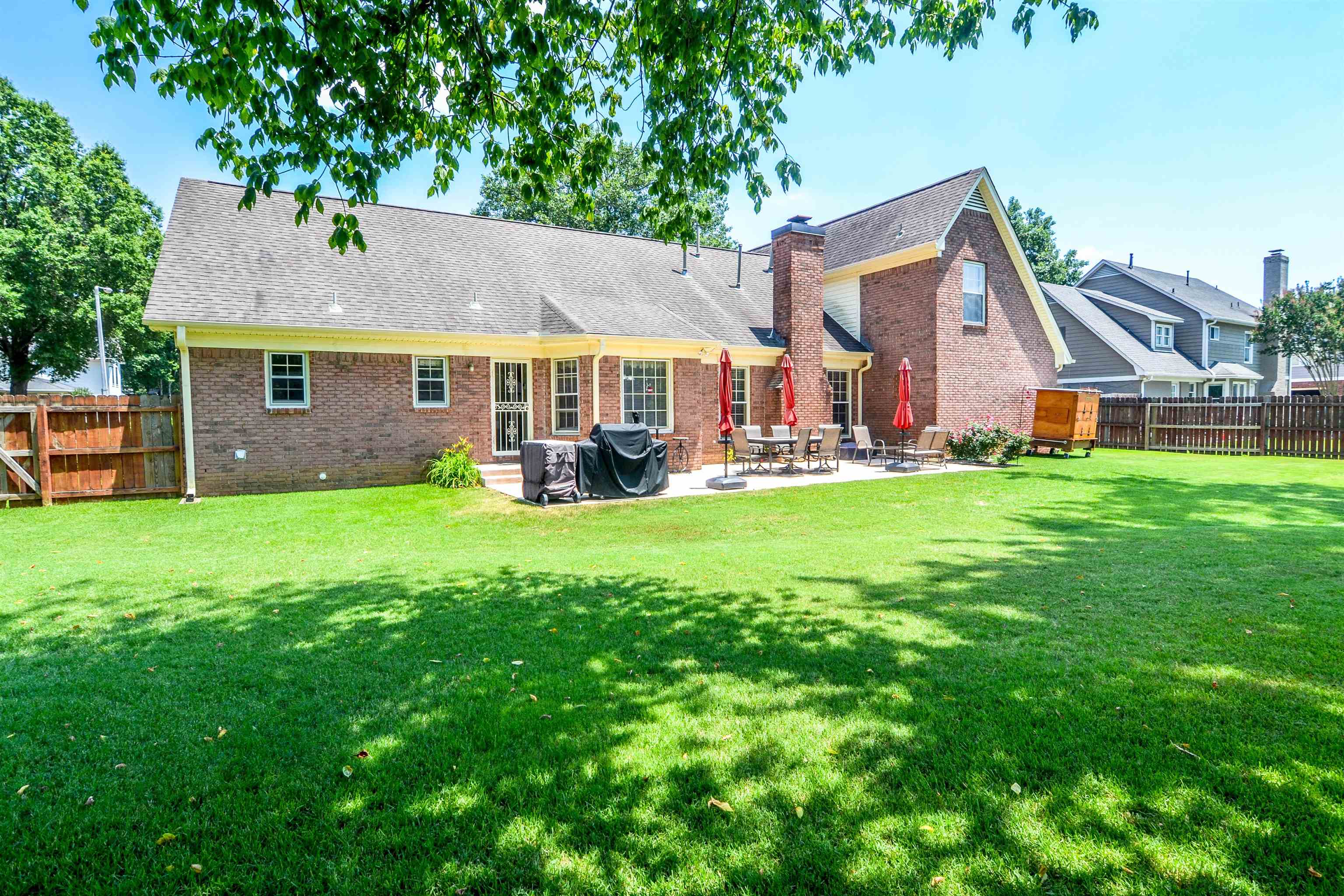 591 Rillbrook Drive Collierville, TN 38017 - Photo 23 of 25 front view of a house with a yard