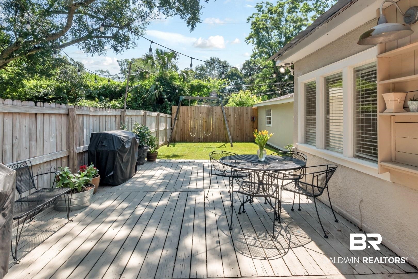 116 Florence Place Mobile, AL 36607 - Photo 30 of 41 Wooden deck with a grill