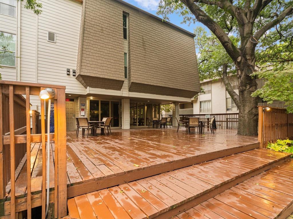 4859 Cedar Springs Road, Unit 150 Dallas, TX 75219 - Photo 4 of 31 a view of a house with a patio