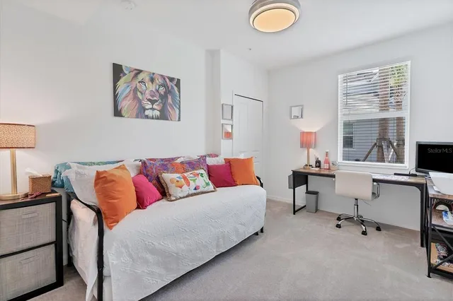 a front view of house with garage and yard