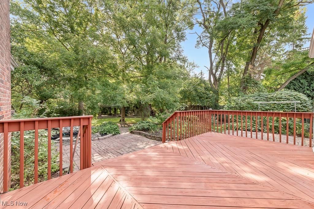 9049 Prospect Road Strongsville, OH 44149 - Photo 37 of 50 View of wooden deck