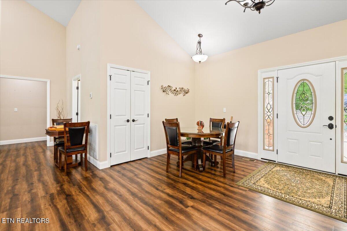 1380 East Norris Point Road La Follette, TN 37766 - Photo 36 of 54 Front Door & 4 Person Table