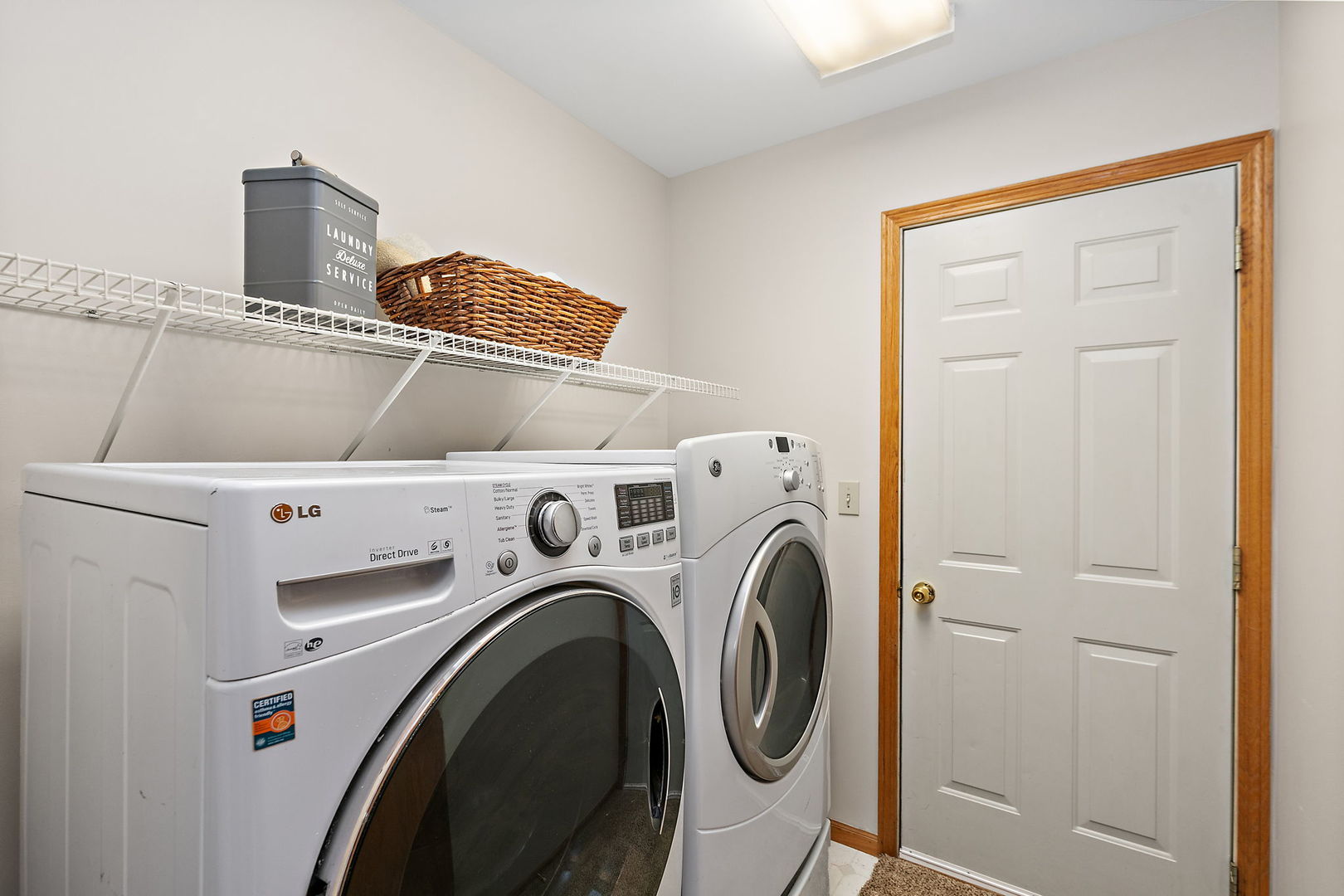 1205 South 1st Street DeKalb, IL 60115 - Photo 14 of 43 a utility room with dryer and washer