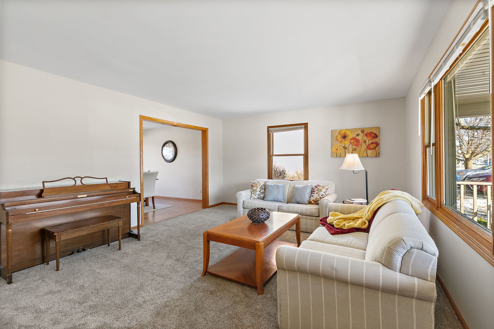 1205 South 1st Street DeKalb, IL 60115 - Photo 5 of 43 a living room with furniture and a window