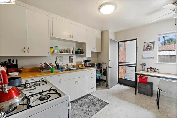 a room with storage and utility