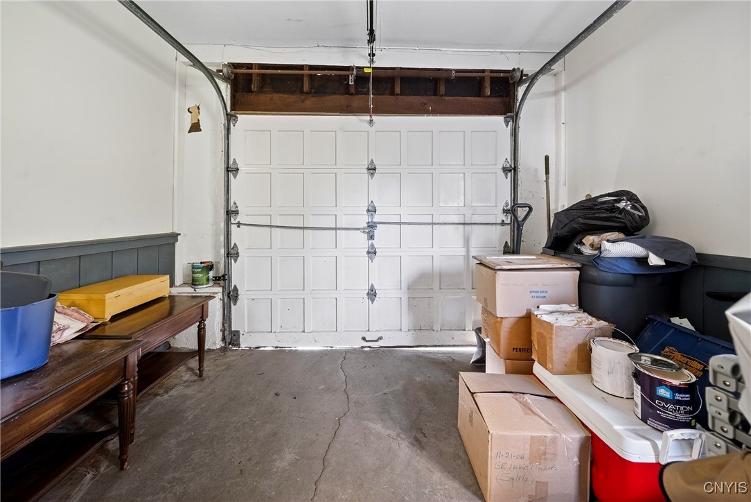 109 Leroy Road Cicero, NY 13212 - Photo 30 of 33 Garage, also has a door that leads to the back yar