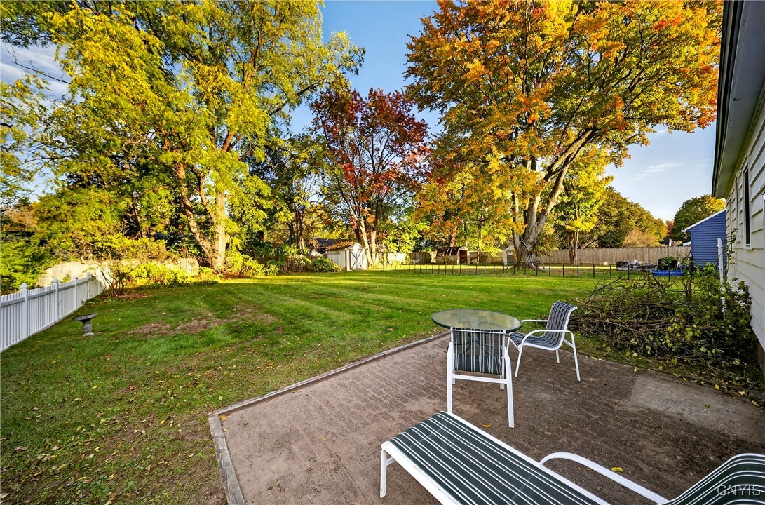 109 Leroy Road Cicero, NY 13212 - Photo 31 of 33 Back yard with shed