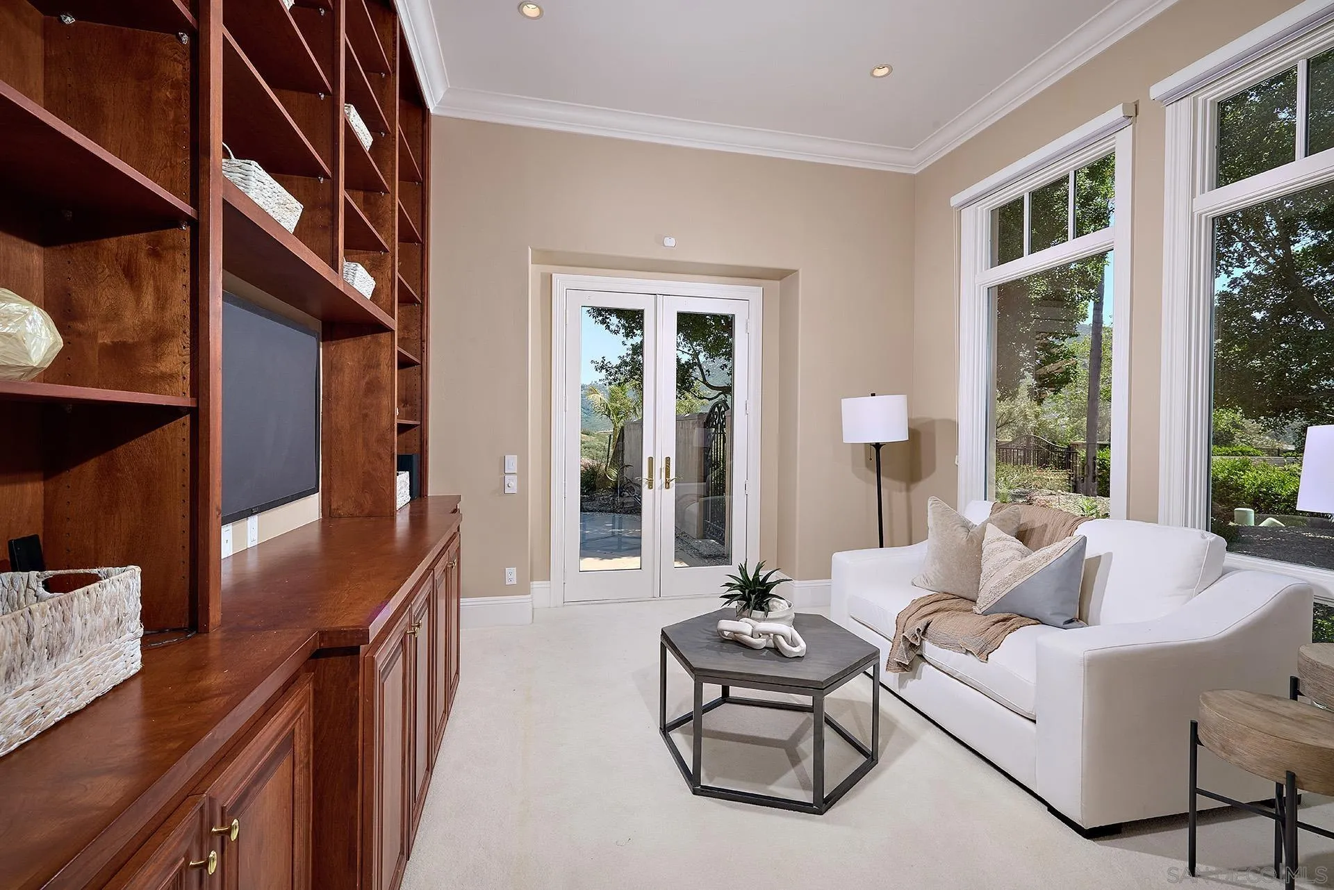 14460 Cheyenne Trail Poway, CA 92064 - Photo 33 of 74 a living room with furniture and a large window
