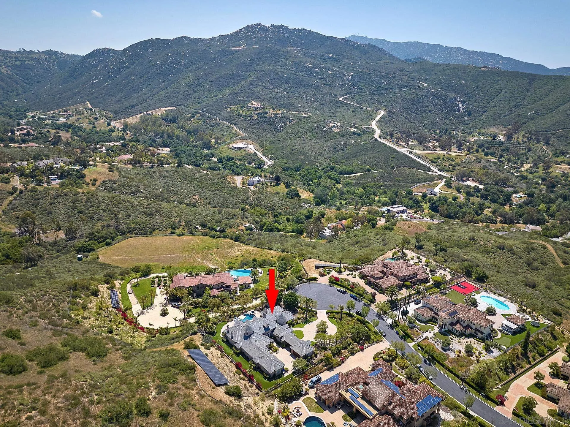14460 Cheyenne Trail Poway, CA 92064 - Photo 68 of 74 an aerial view of a city