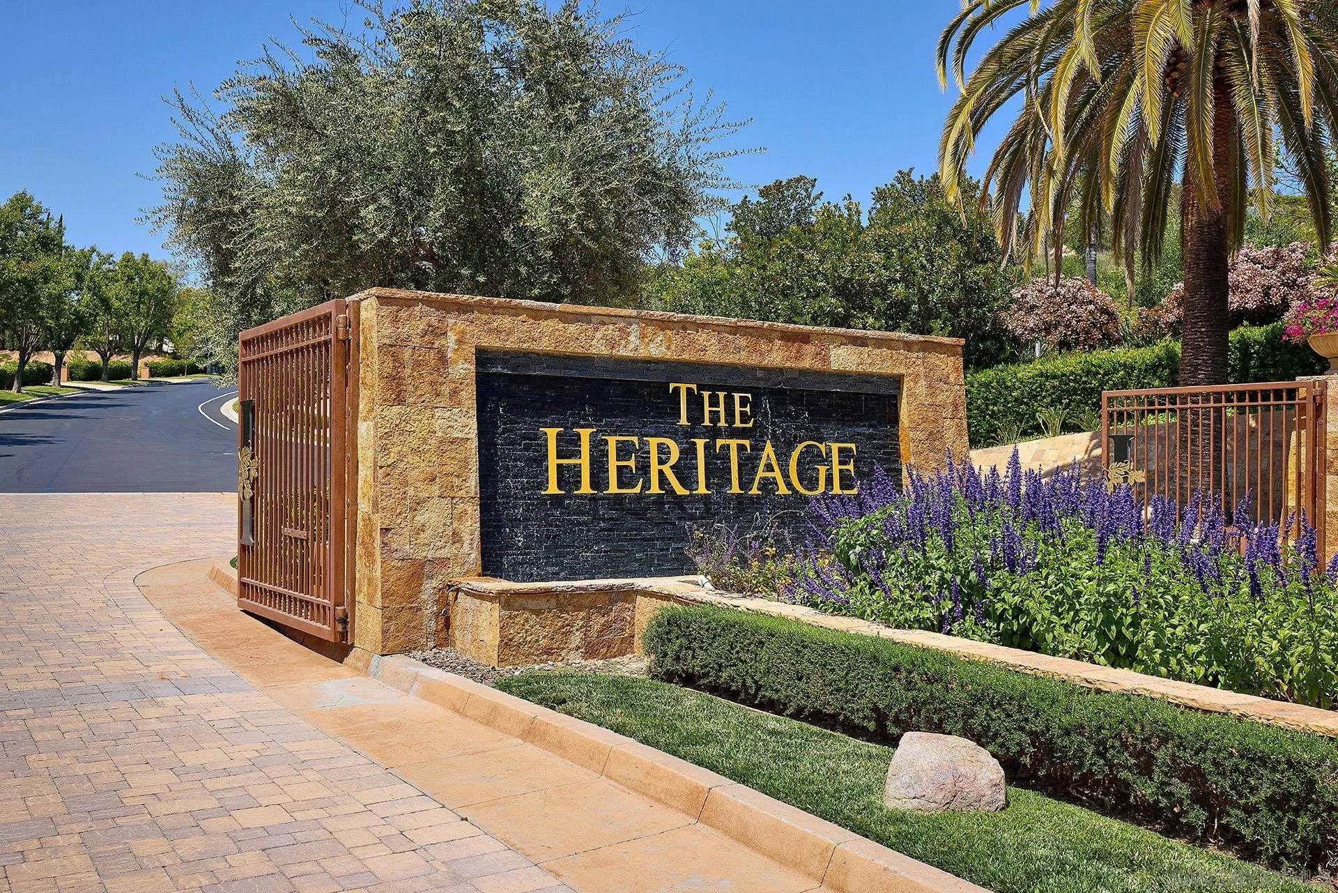 14460 Cheyenne Trail Poway, CA 92064 - Photo 10 of 74 a view of sign board with flower around