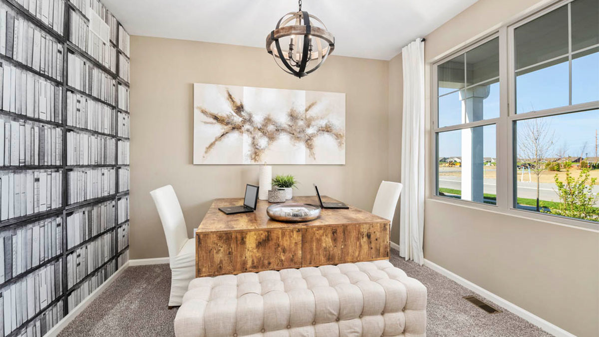 9977 Edgebrook Lane Huntley, IL 60142 - Photo 11 of 26 a view of a dining room with furniture window and outside view