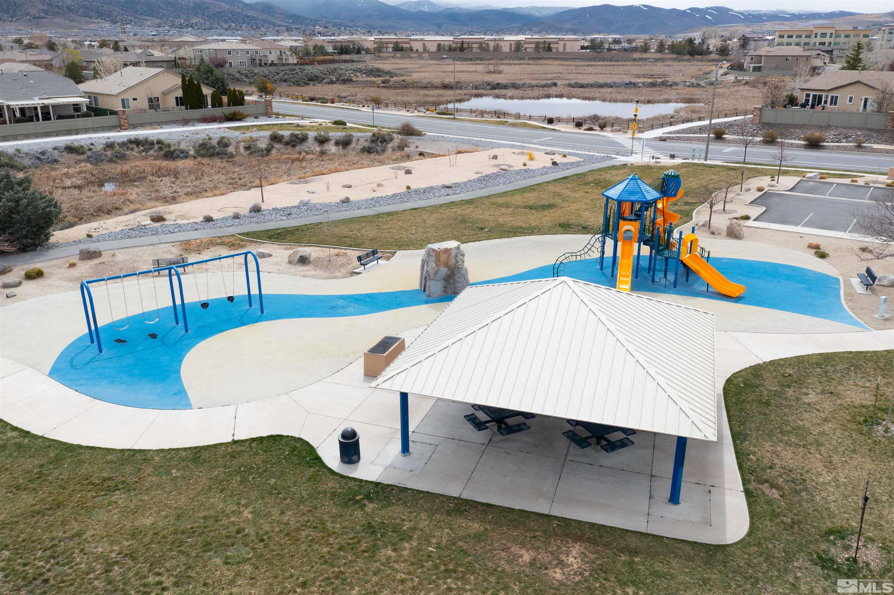 10599 Iron Point Circle Reno, NV 89521 - Photo 38 of 39 an aerial view of a swimming pool